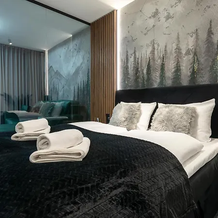 Sosnowa Prowincja W Szklarskiej Porebie. Gorski Z Jacuzzi I Sauna. Апартаменты Шклярска-Поремба